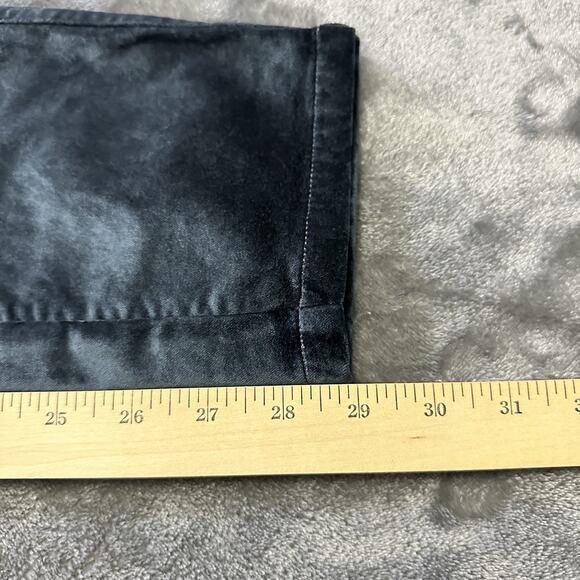 Paige Jeans Womens 28 Blue Hoxton Ankle Peg Button‎ Velvet Skinny Leg Pants - Picture 12 of 12